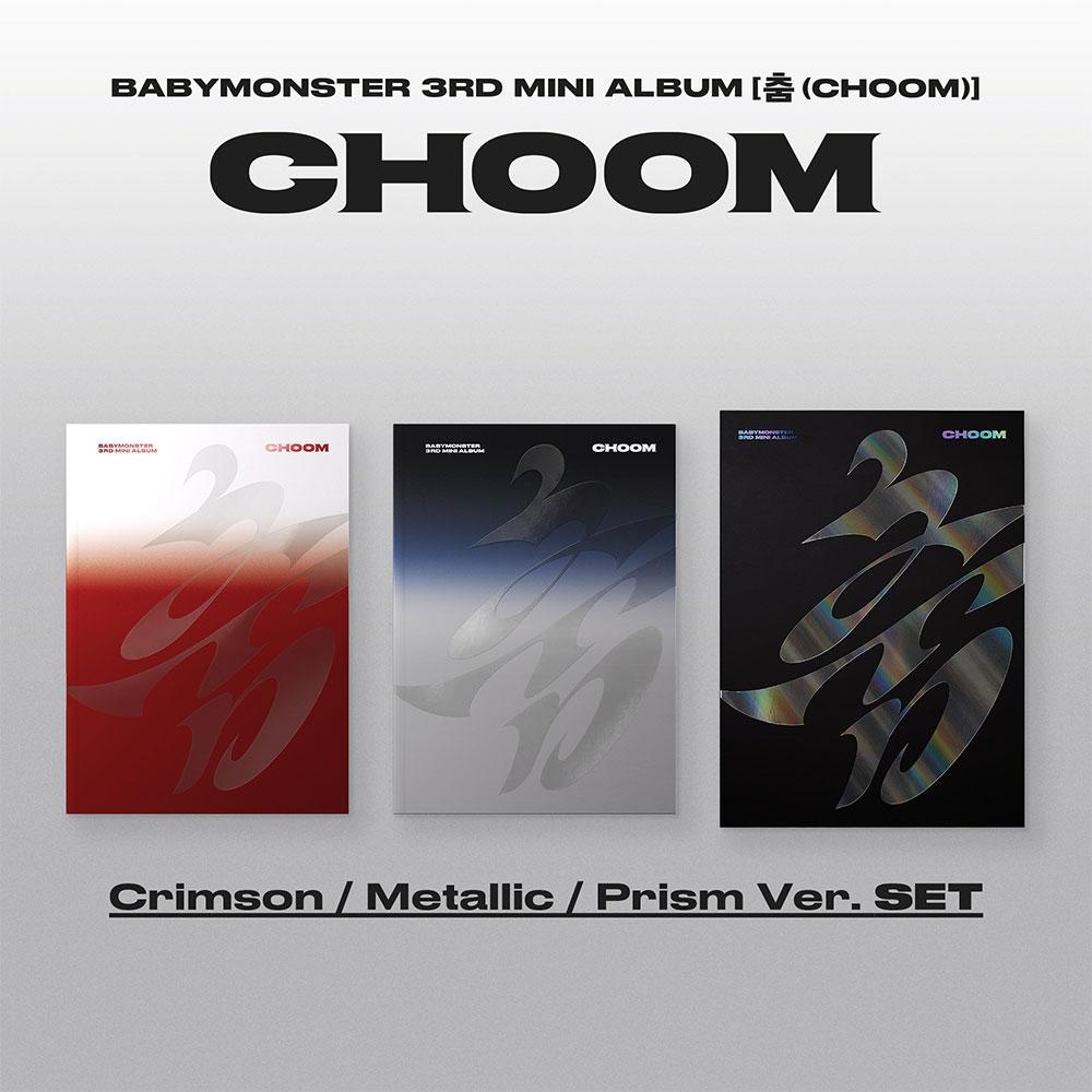 (3種セット) BABYMONSTER 3rd Album 춤 BABYMONSTER MINI ALBUM CHOOM
