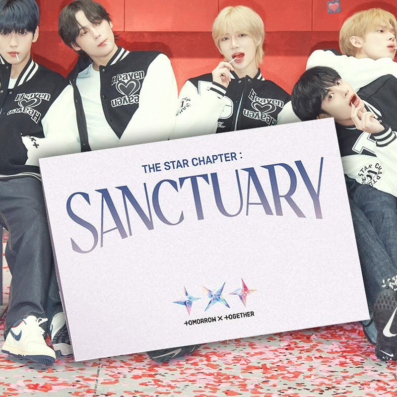TOMORROW X TOGETHER アルバム+特典 SANCTUARY Weverse 1種 SANCTUARY TOMORROW X TOGETHER Song Goods