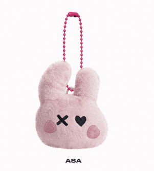 (ASA QRアルバム) BABYMONSTER ミニ3集 チュム CHOOM PLUSH KEYRING ASA VER