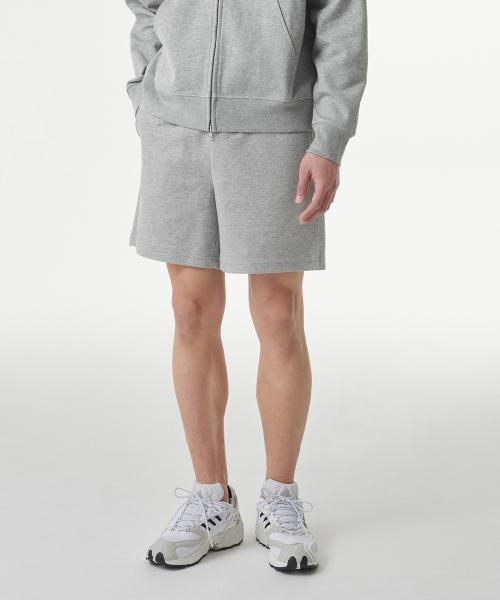 MUSINSA STANDARD musinsastandard MUSINSA COOLSTANDARDS BOXER FIT SWEAT SHORTS ミディアムグレー