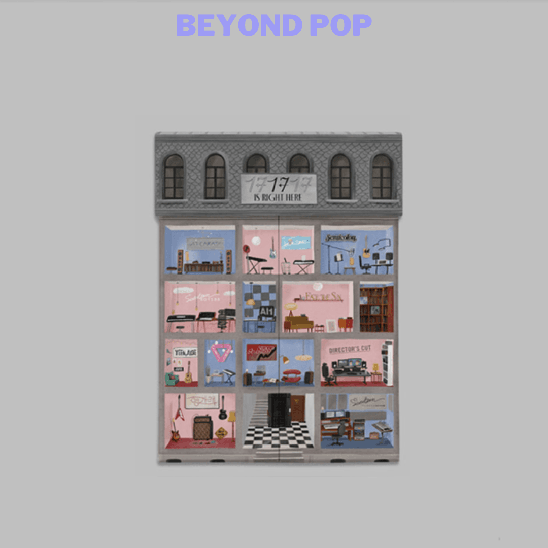 SEVENTEEN ベストアルバム Maestro 17 IS RIGHT HERE HEARバージョン グレー