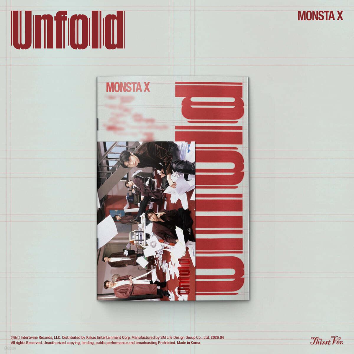 몬스타엑스 (MONSTA X) - Unfold Thirst 버전