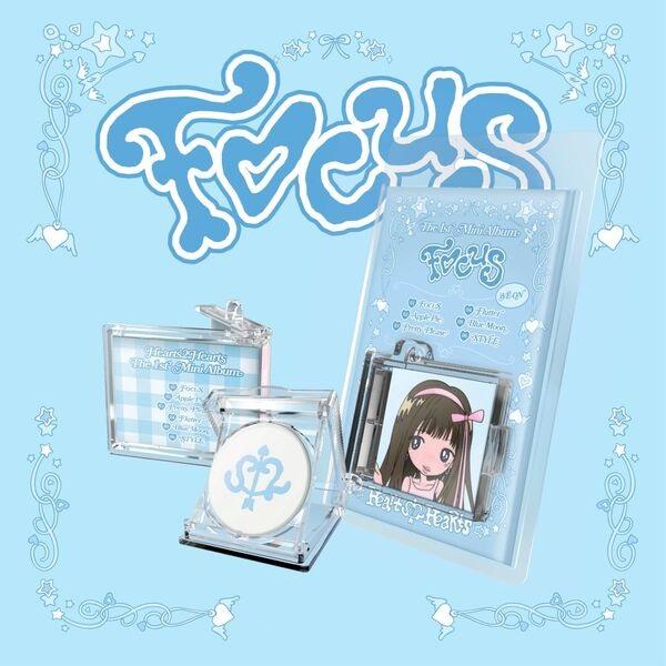 Hearts2Hearts ミニ 1st Album アルバム FOCUS SMini Ver スマートアルバム ランダム