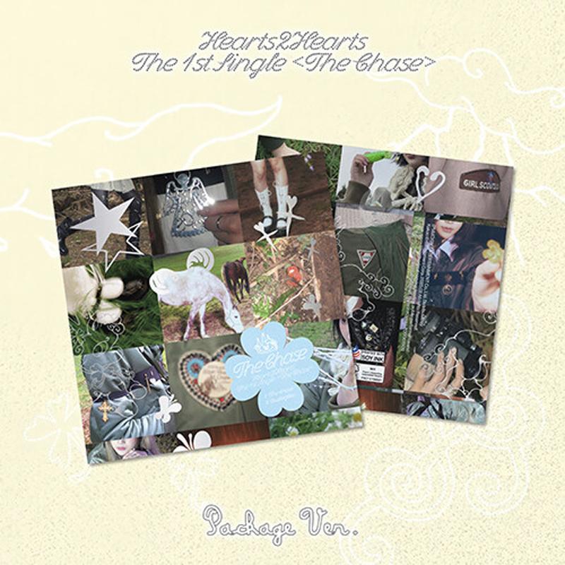 Hearts2Hearts Single 1st Album The Chase [Package Ver.]