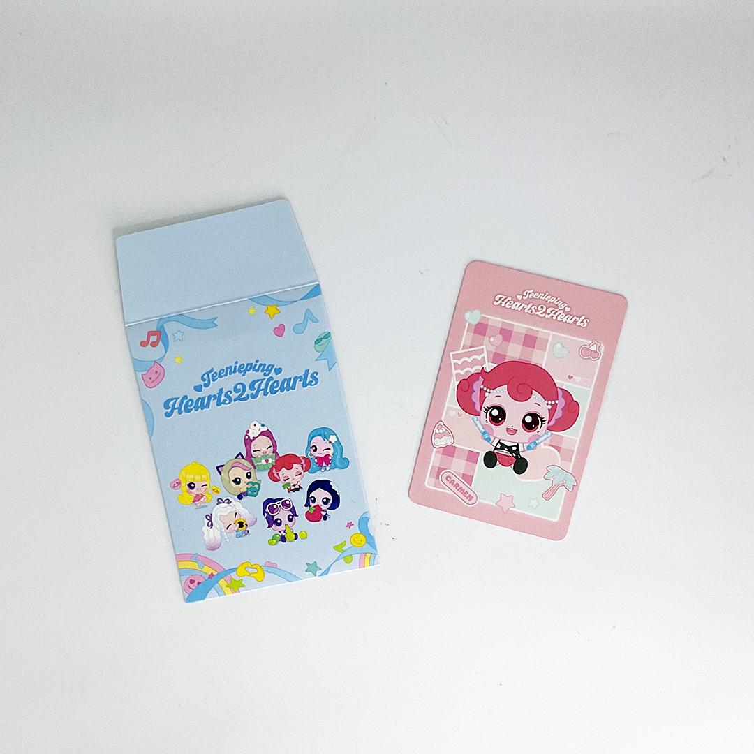 Hearts2Hearts X Teenieping カルメン ポストカード 1 Hearts2Hearts X Teenieping CARMEN PHOTOCARD 1