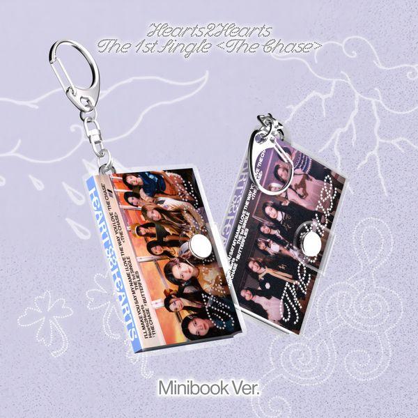 Hearts2Hearts Single 1st Album The Chase アルバム ミニブックバージョン Hearts2Hearts 1ST SINGLE ALBUM THE CHASE MINIBOOK