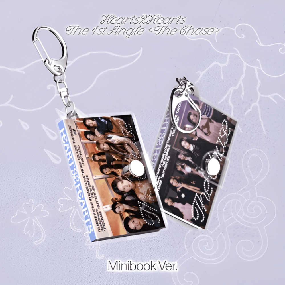 Hearts2Hearts ハツトゥハツ シングルアルバム1集 The Chase MiniBook Ver