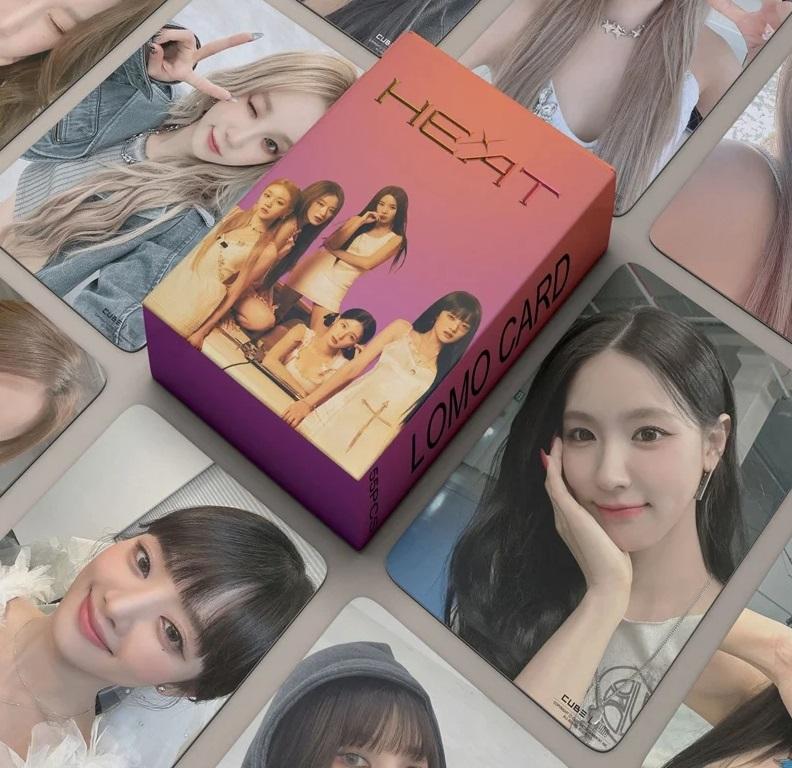 (G)I-DLE ポストカード 3種 HEAT ミヨン ミンニ ソヨン ウギ シュファ