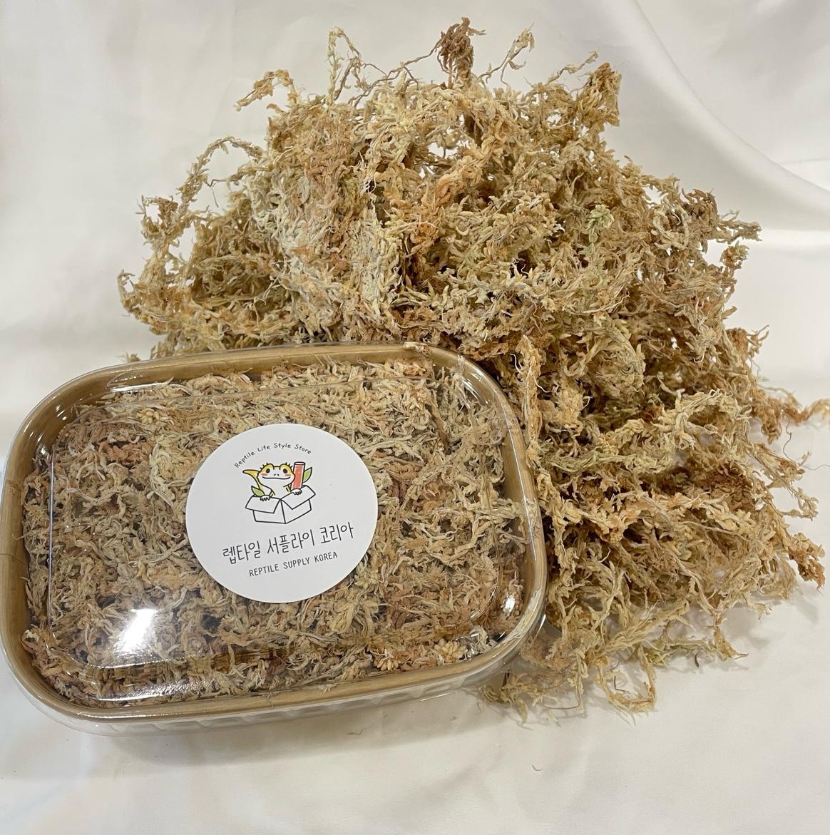 水苔 細分化 5A ニュージーランド 30g クレス ウェットシェルター トカゲ 乾燥水苔 産卵