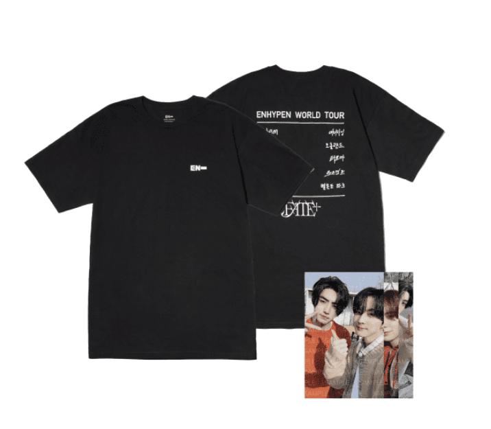 엔하이픈 ENHYPEN Tour Routing T shirt