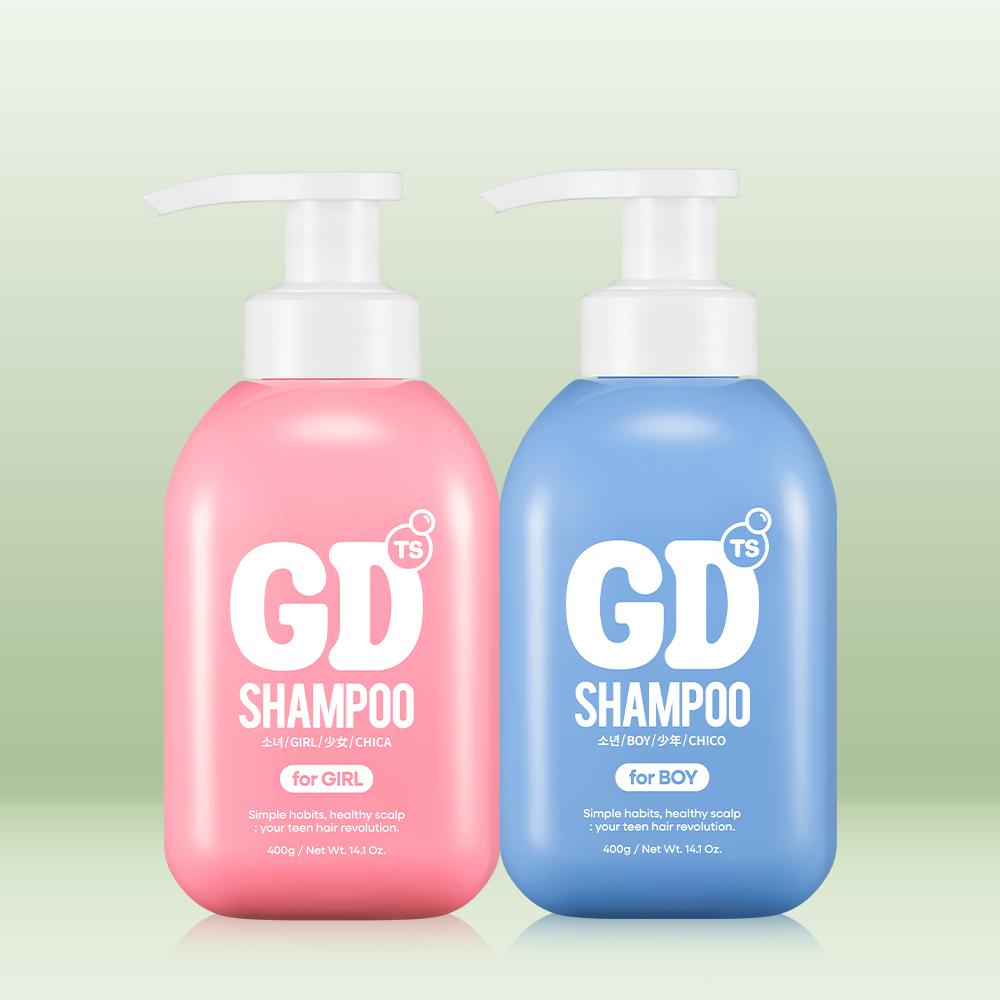 [公式] TS G-DRAGON ティーンエイジャー 頭皮シャンプー つむじ 匂い フケ 角質除去 For Girl/For Boy 400g x 2個