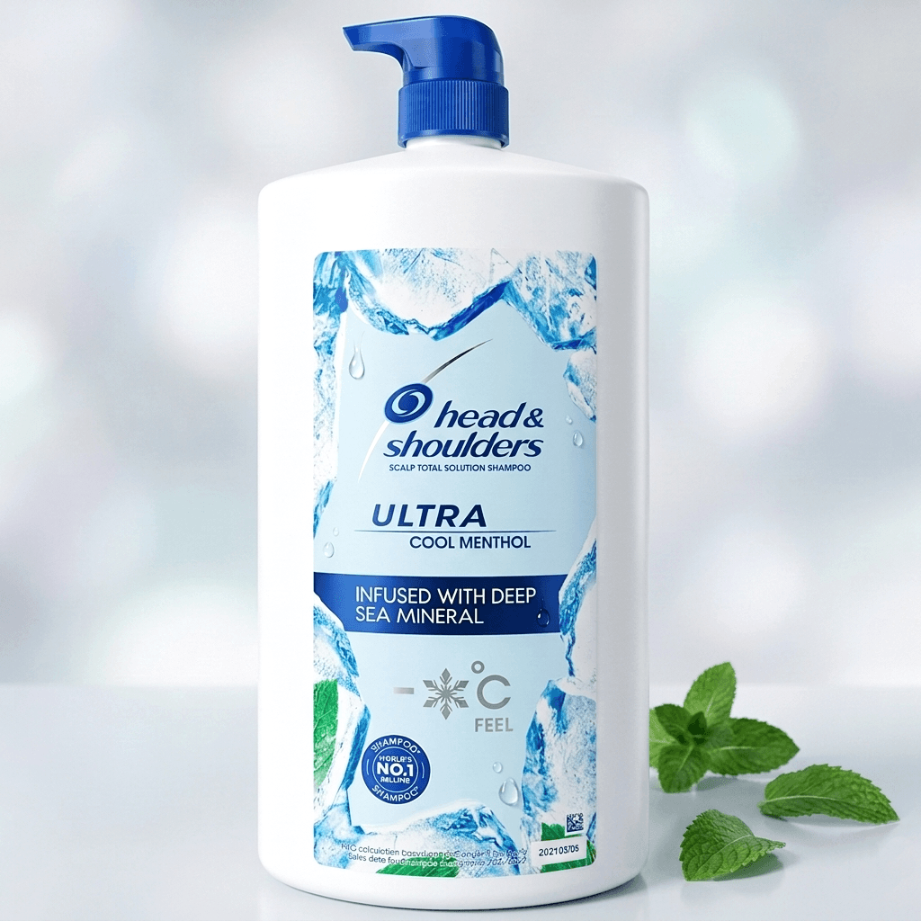 Head & Shoulders ウルトラ クールメンソール シャンプー 1.8L コストコ フケ かゆみ頭皮 大容量 ティーン 小学生