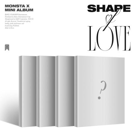 MONSTA X - SHAPE of LOVE 初回盤 バージョン選択