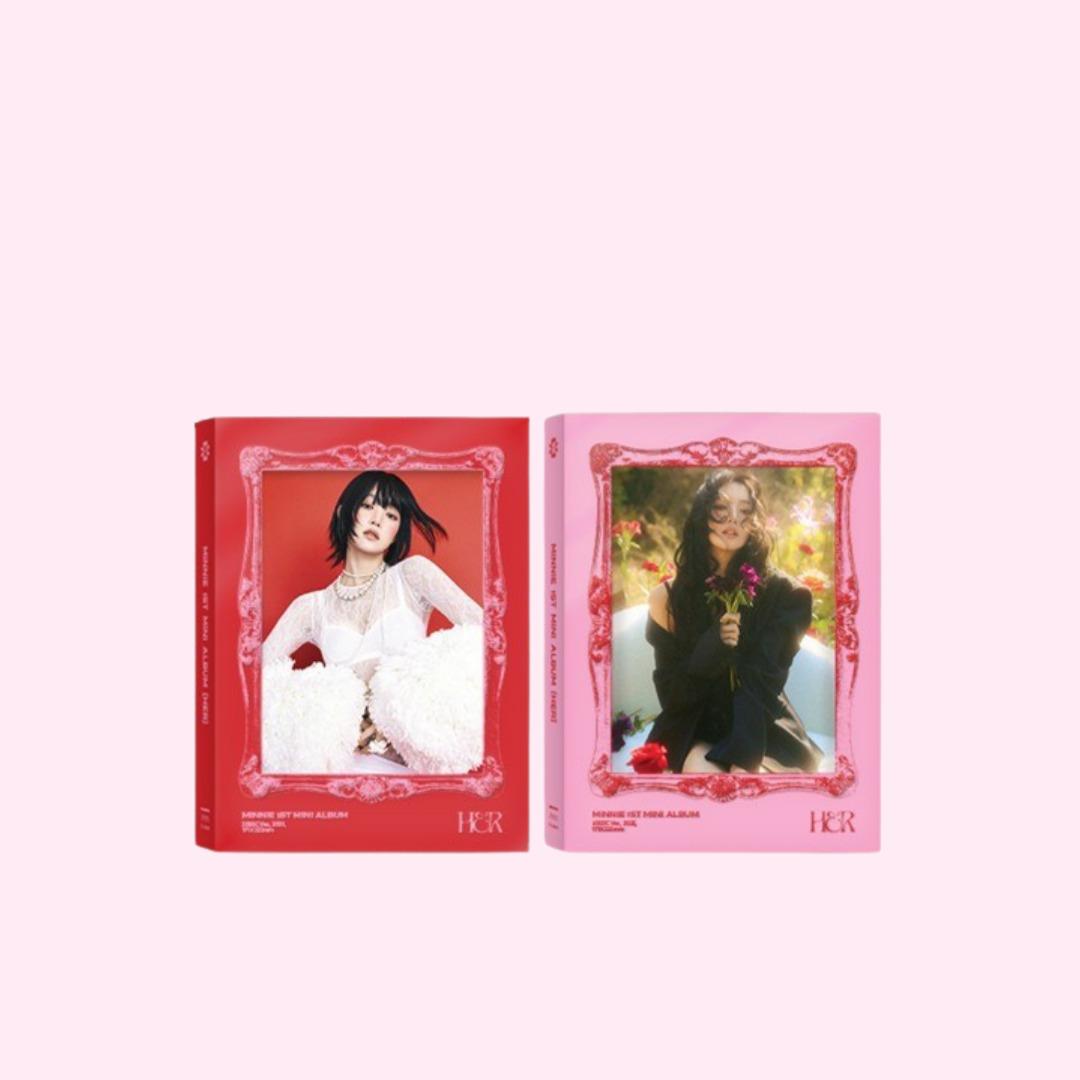 MINNIE (G)I-DLE - [ HER ] Mini 1集 1ST MINI ALBUM 通常盤 ランダム (重複X)