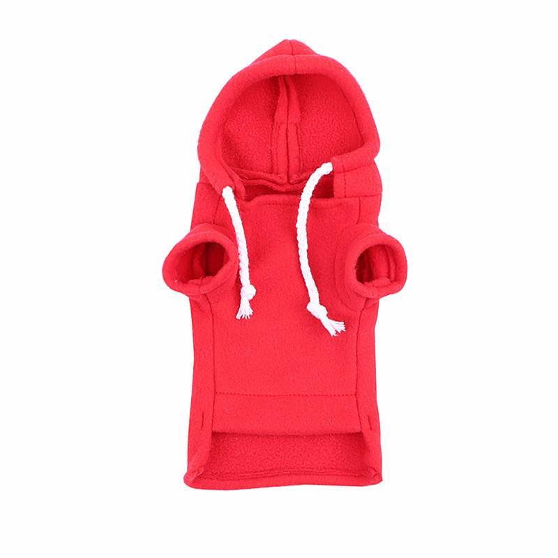 リアルハンドメイド トレーナー トカゲ服 外出パーカー 散歩用品 変身 レッドMサイズ