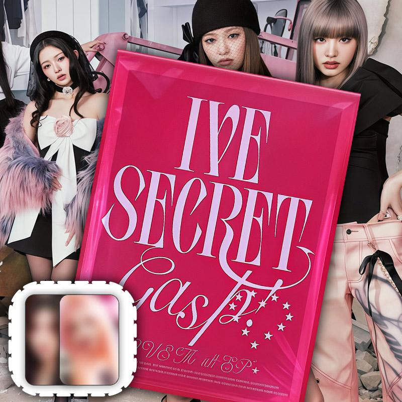 IVE アルバム SECRET フォトブック+特典2種 IVE SECRET ミニ4集 XOXZ ポカ