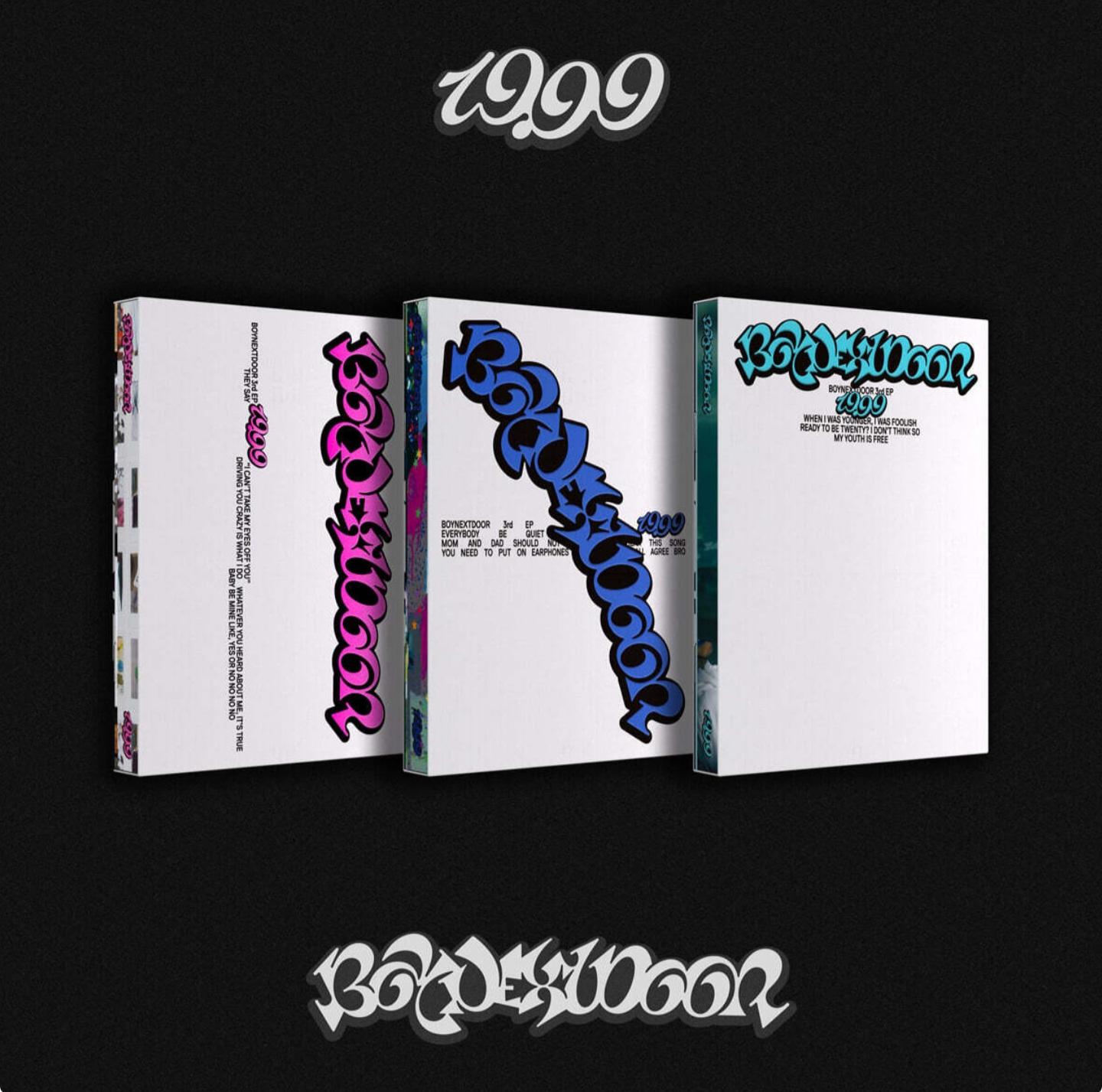BOYNEXTDOOR (보이넥스트도어) 3집 앨범 '19.99' 일반반 3종 중 랜덤 발송