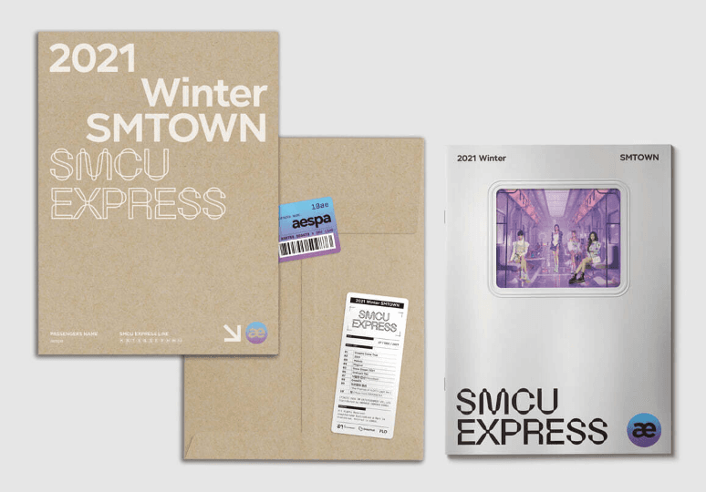 (재고있음 오늘출고) 2021 Winter SMTOWN SMCU EXPRESS aespa 버전