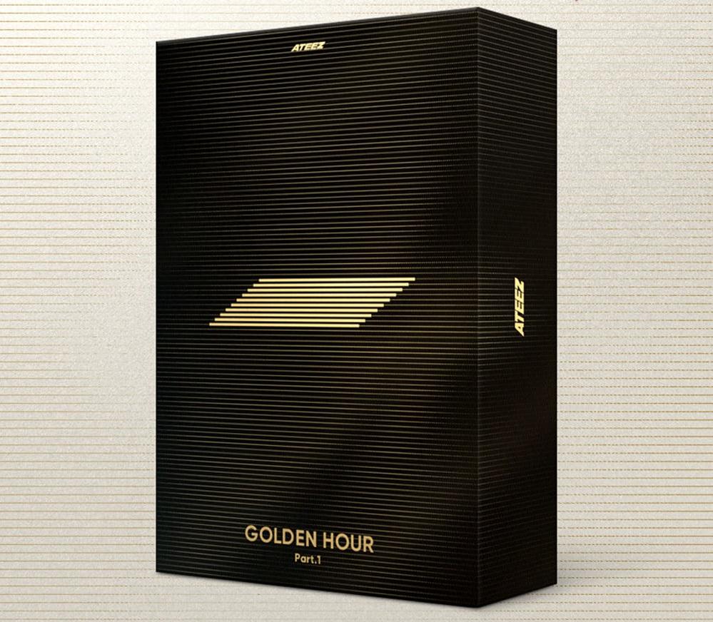 에이티즈 골든아워 앨범 포토북 미니10집 파트1 ATEEZ GOLDEN HOUR VER 블랙