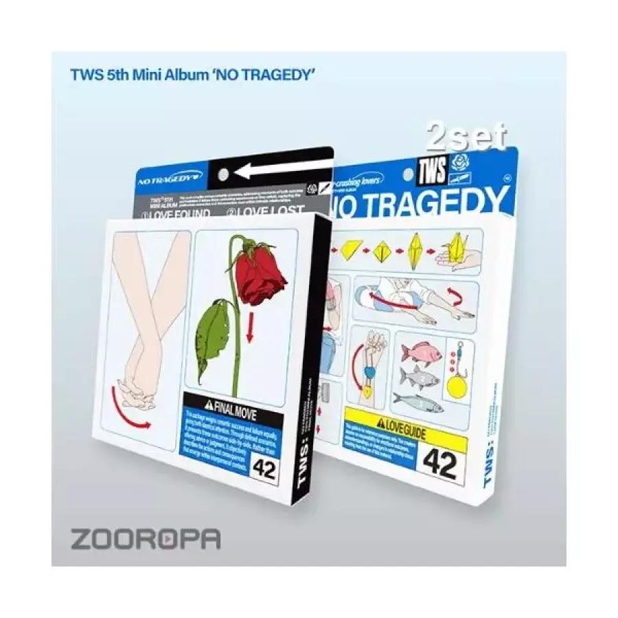 [2種セット] TWS 투어스 NO TRAGEDY 5th Mini Album