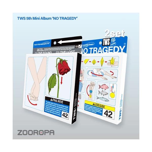 (2種セット) TWS 투어스 NO TRAGEDY 5th Mini Album
