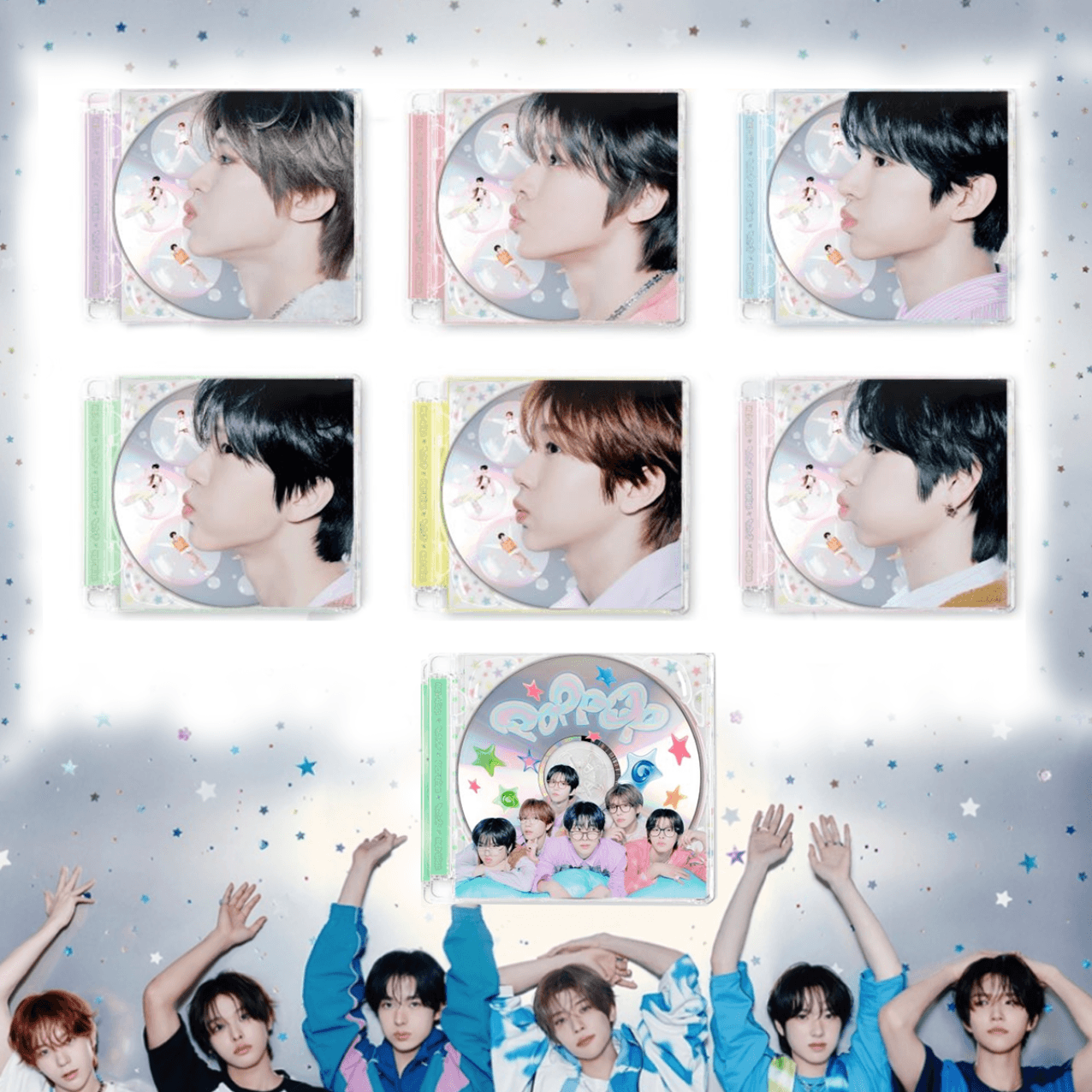 (新品) ランダム NCT WISH Album Mini 2nd Album 팝팝 NCT WISH POPPOP Jewel