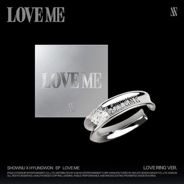 ショヌ ヒョンウォン EP 2集 アルバム LOVE ME ラブミー MONSTA X LOVE RING バージョン