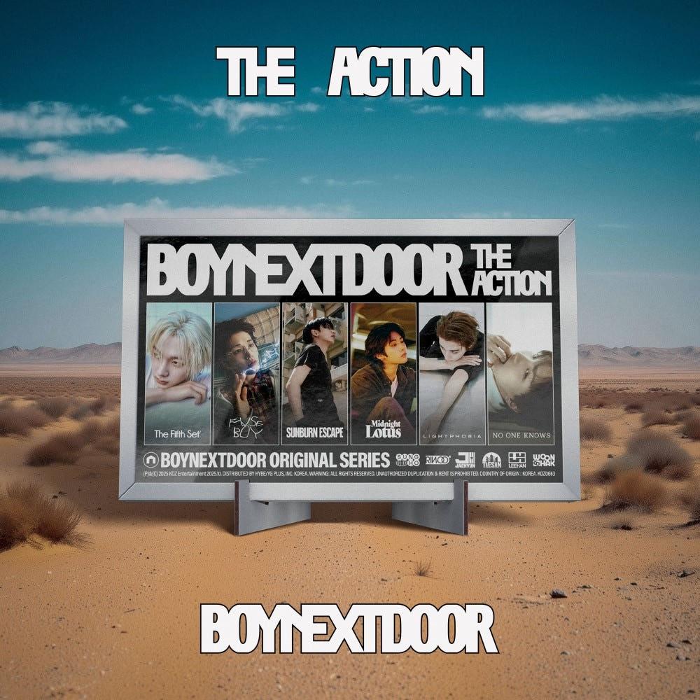 [멤버선택] BOYNEXTDOOR 미니5집 보넥도 THE ACTION 프레임버전
