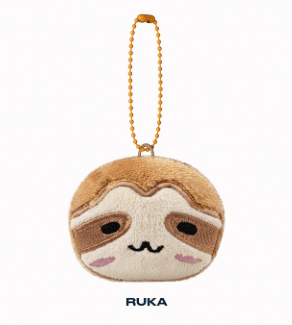 (루카 QR 앨범) BABYMONSTER BABYMONSTER 미니 3집 춤 CHOOM PLUSH KEYRING RUKA VER