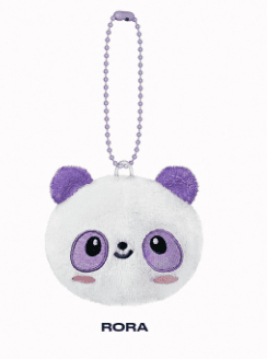(로라 QR 앨범) BABYMONSTER BABYMONSTER 미니 3집 춤 CHOOM PLUSH KEYRING RORA VER