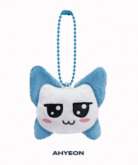 (아현 QR 앨범) BABYMONSTER BABYMONSTER 미니 3집 춤 CHOOM PLUSH KEYRING AHYEON VER