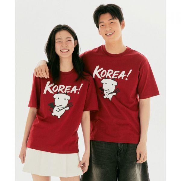 SPAO [가나디] 반소매 티셔츠(RED)_SPRLG25U09 114490