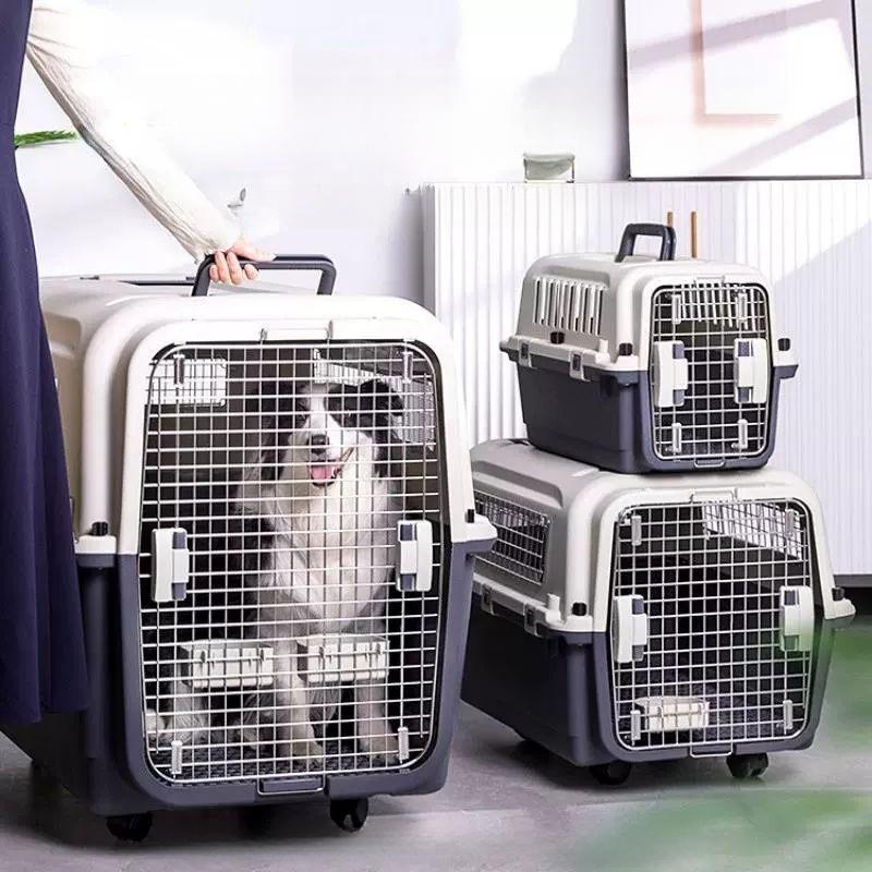 大型犬用キャリー（車輪付き）ぺットキャリー 450 550 犬・猫用