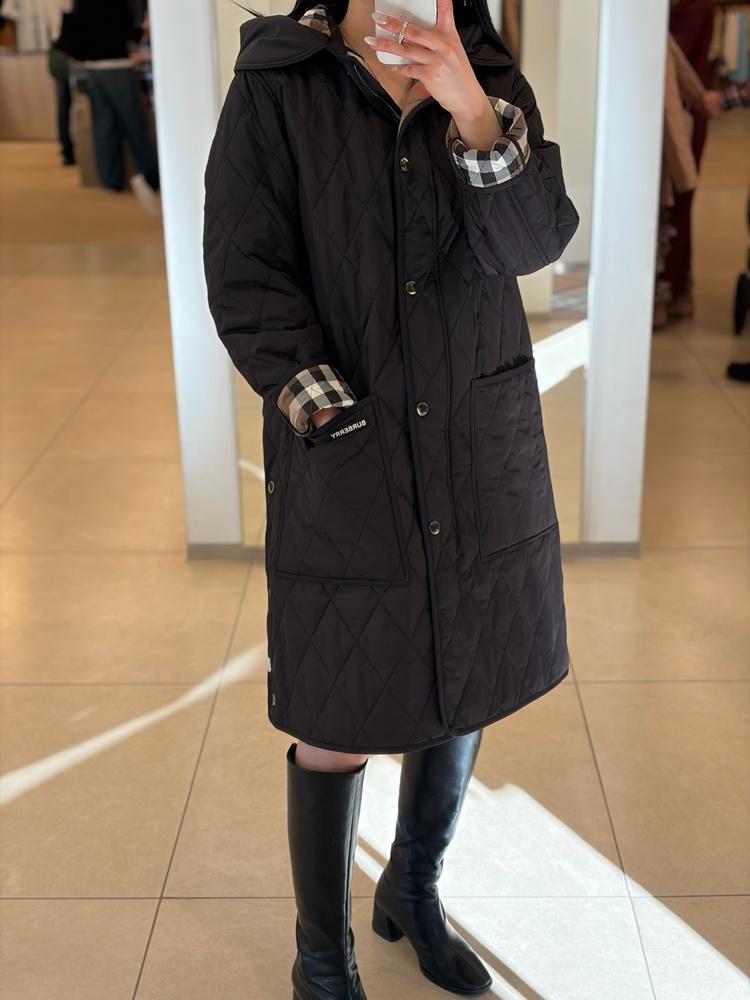 Burberry パークゲート キルティング ジャケット ブラック 80842091 80945811 81214671
