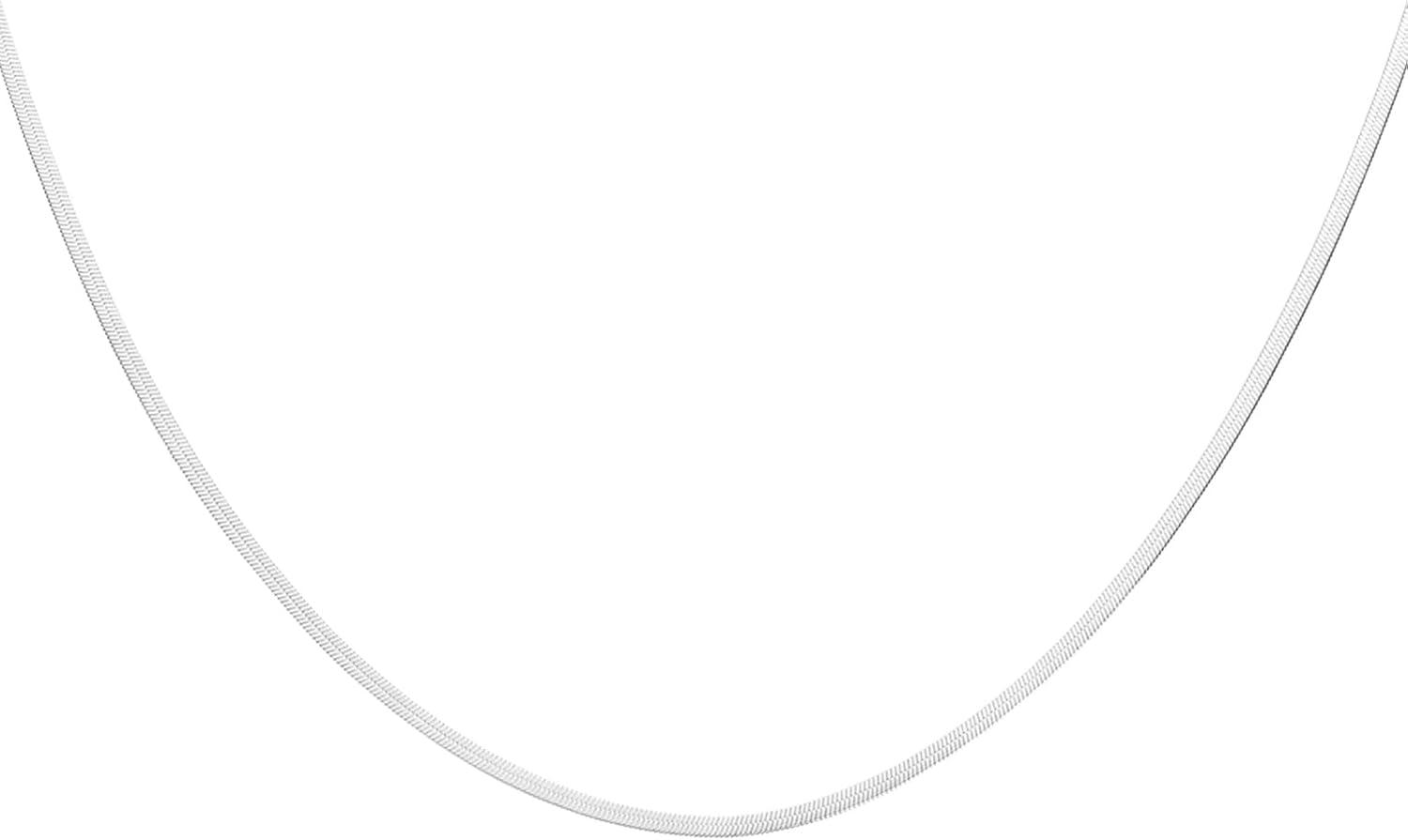 [] ネックレス チェーン 長さ調節可能 ステンレス アクセサリー 調節 メンズ レディース ジュエリー ギフト silver-tone Width 2 mm Length 50 +