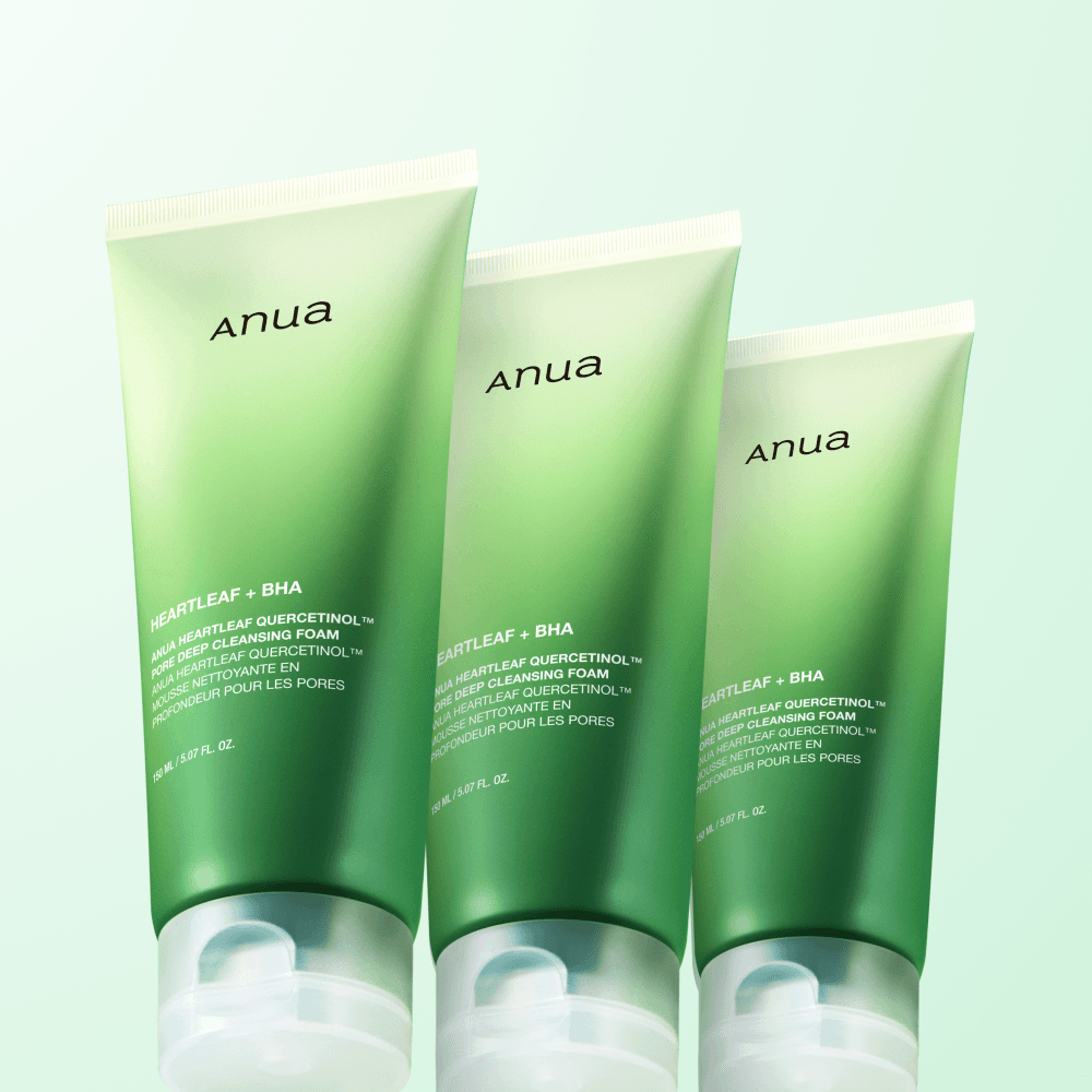 아누아 어성초 쿼세티놀 피지 모공 클렌징폼 150ml, 3개