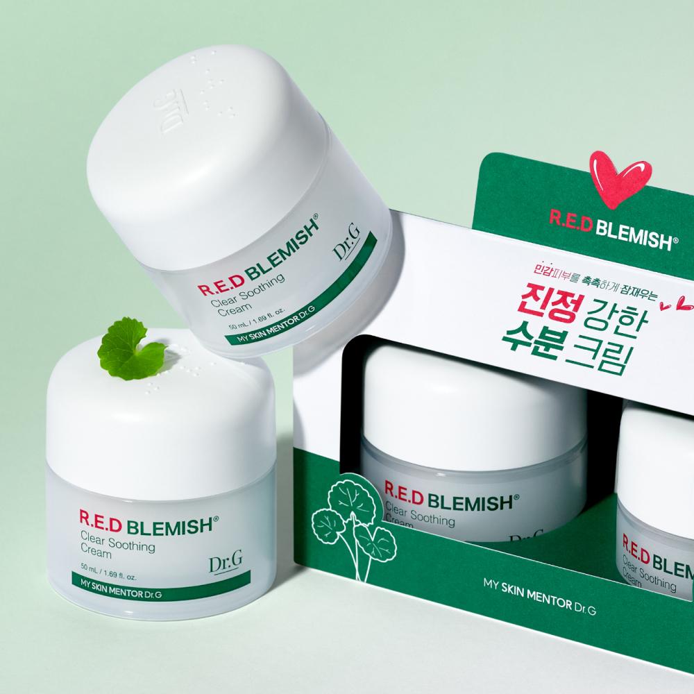 ドクタージー レッド ブレミッシュ クリア スーディング クリーム 50mL デュオ ギフト セット