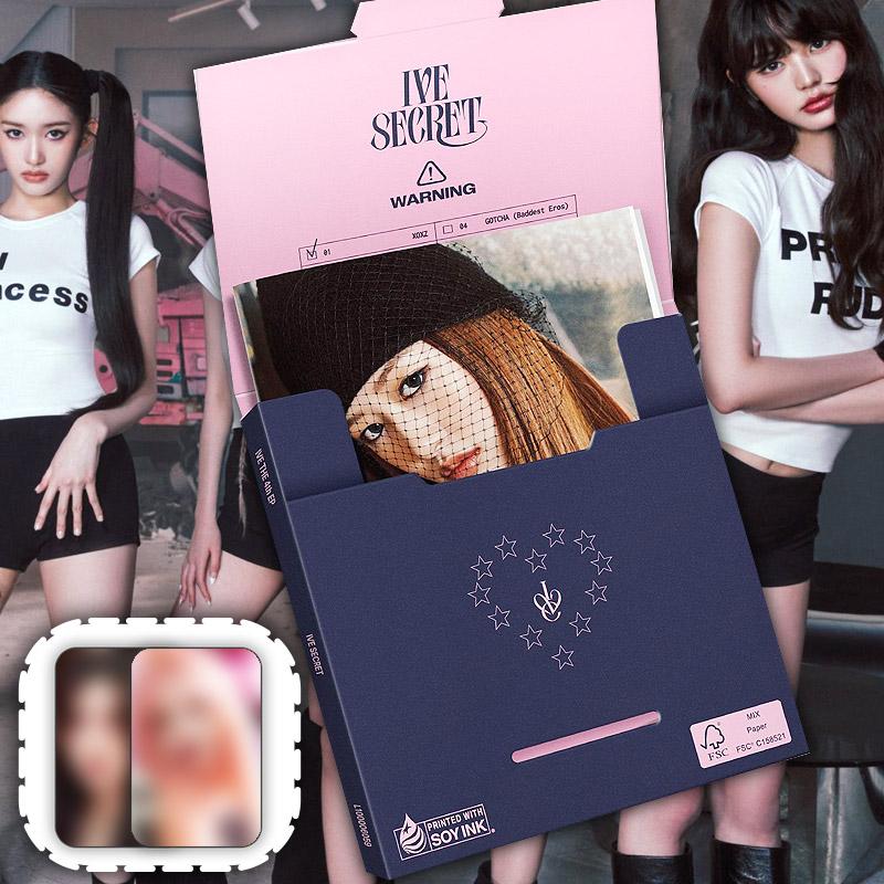 IVE アルバム シークレット Digipack+特典2種 IVE SECRET ミニ4集 XOXZ ポカ