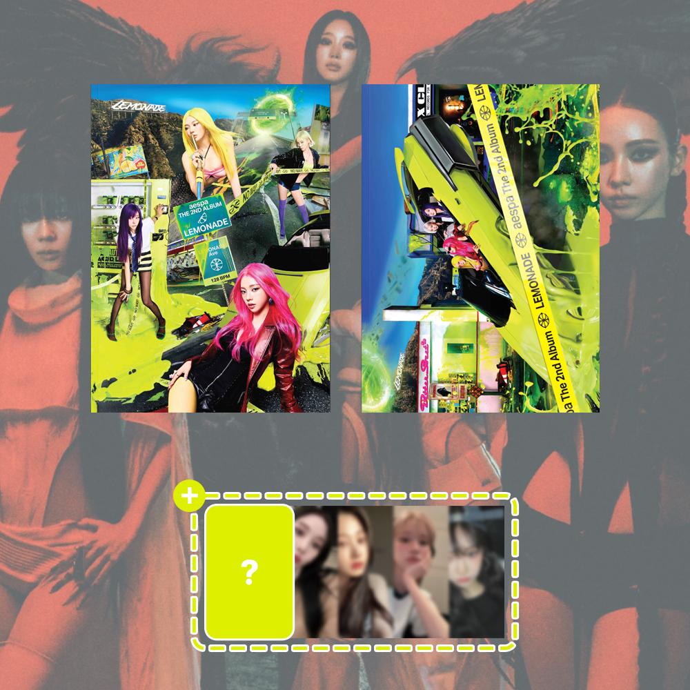 [2種セット] aespa LEMONADE アルバム 正規 2nd Album aespa LEMONADE