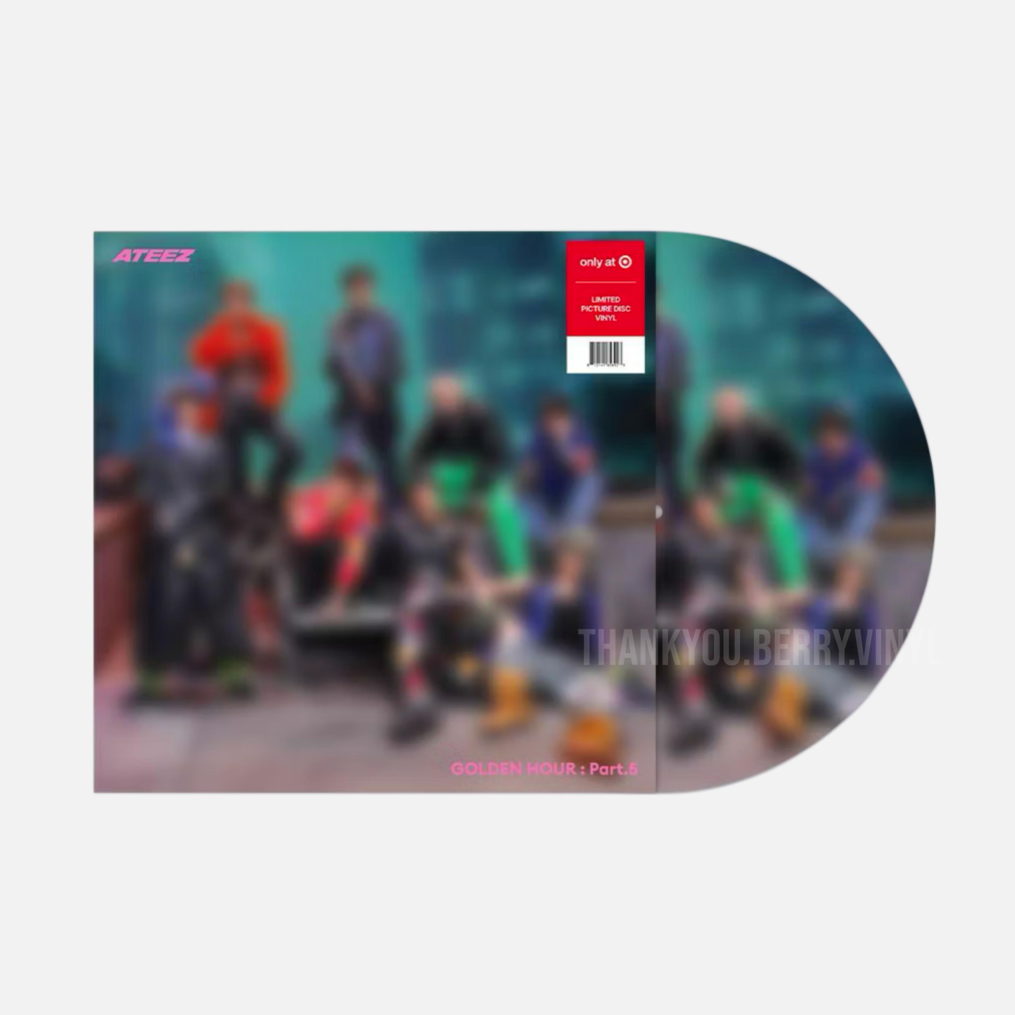 [国内配送] ATEEZ LP ミニ14th Album Golden Hour Part 5 (限定盤/ピクチャーディスク盤)
