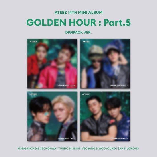 ATEEZ GOLDEN HOUR PART.5 DIGIPACK UNIT Ver. Album