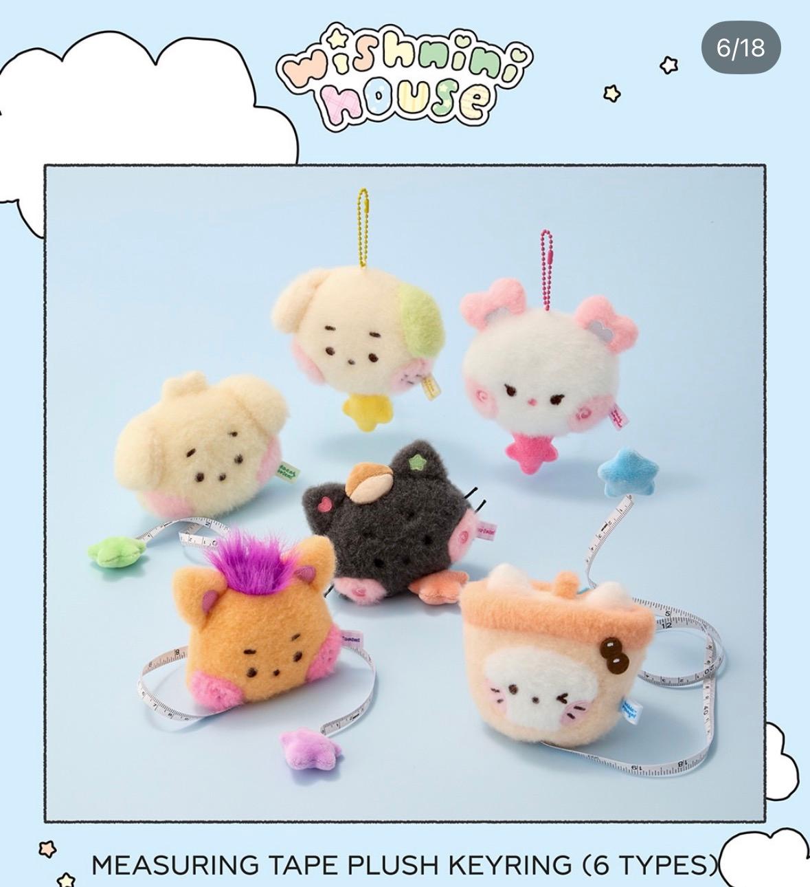 NCT WISH Wishinny Measurtape Keyring