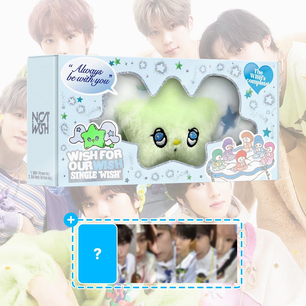 NCT WISH Album WISH WISHU 1st Single Album WISH Popchu Doll Keyring WICHU Limited Edition