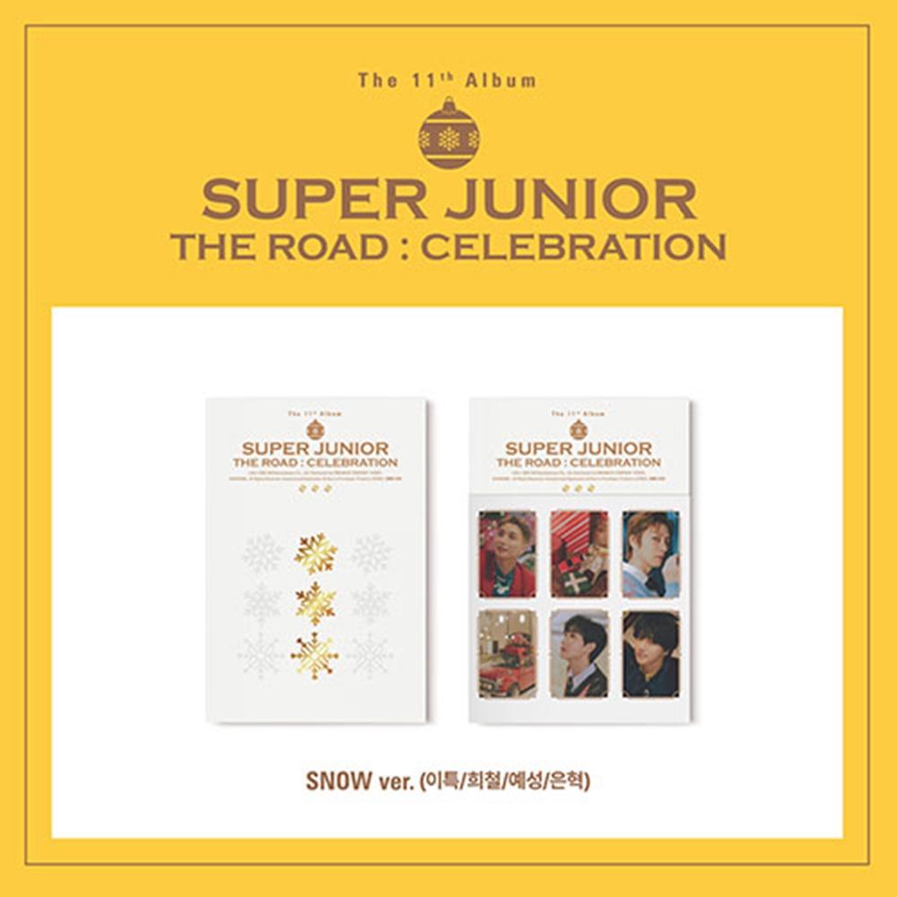 SUPER JUNIOR 正規 11集 Vol 2 The Road Celebration SNOW Ver