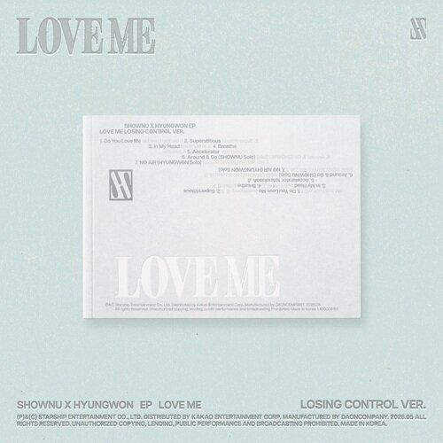 ショヌXヒョンウォン MONSTA X EP アルバム LOVE ME LOSING CONTROL VER