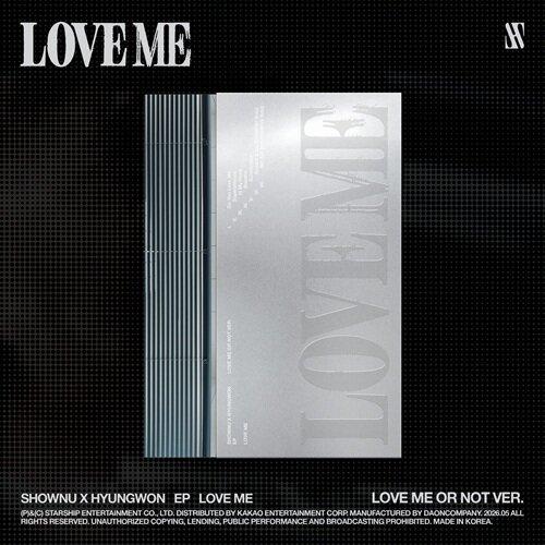 ショヌXヒョンウォン MONSTA X EP アルバム LOVE ME LOVE ME OR NOT VER