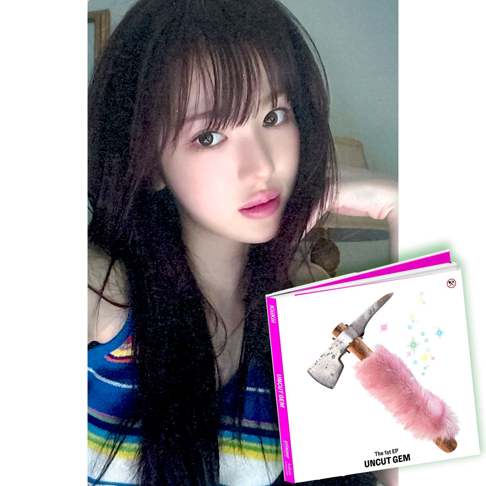 [수이/위드뮤] 키키 댄싱어론 UNCUT GEM ファンサイン会 ポ토カード アルバム付き