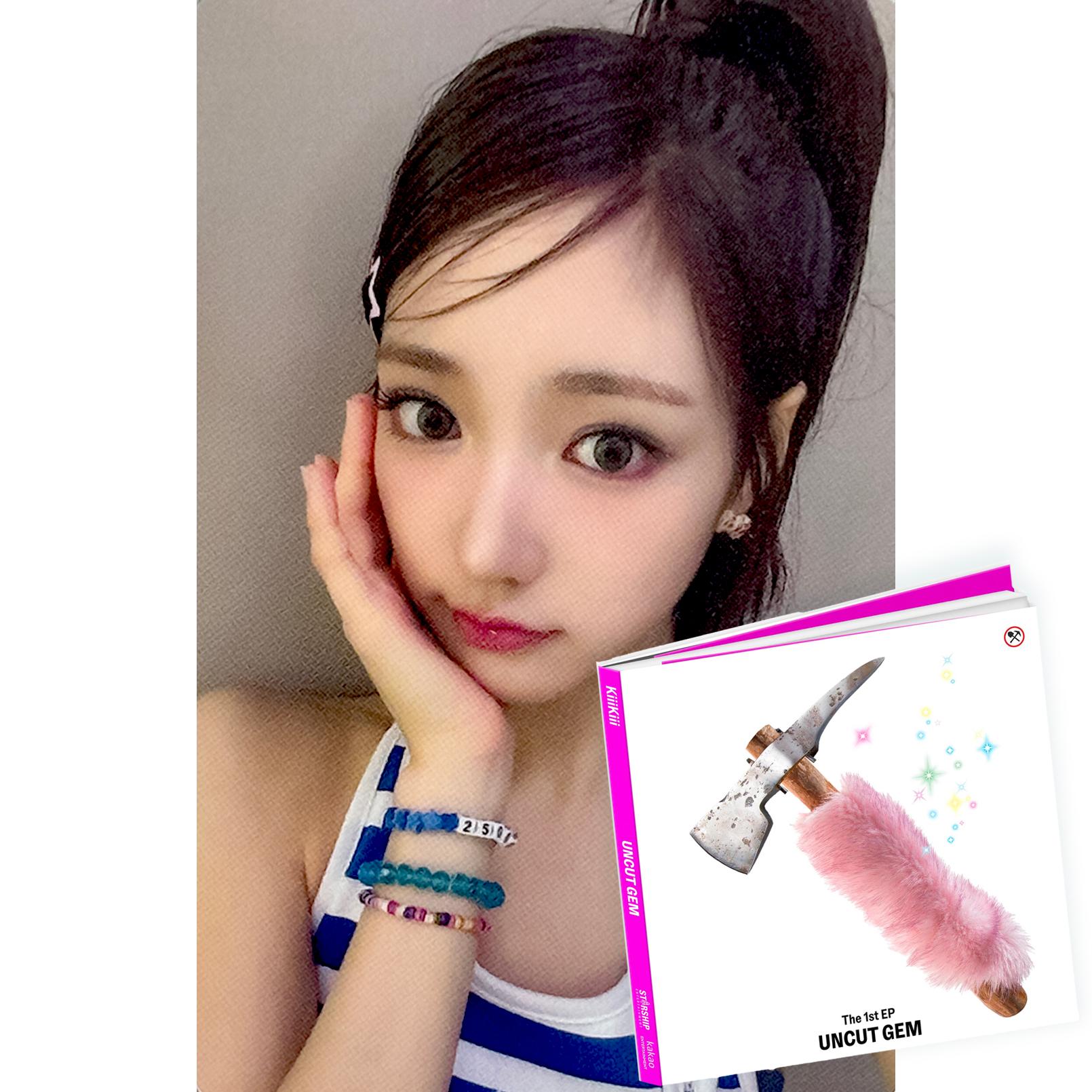[지유/애플뮤직] 키키 댄싱어론 마뮤테 ファンサイン会 ポ토カード アルバム付き