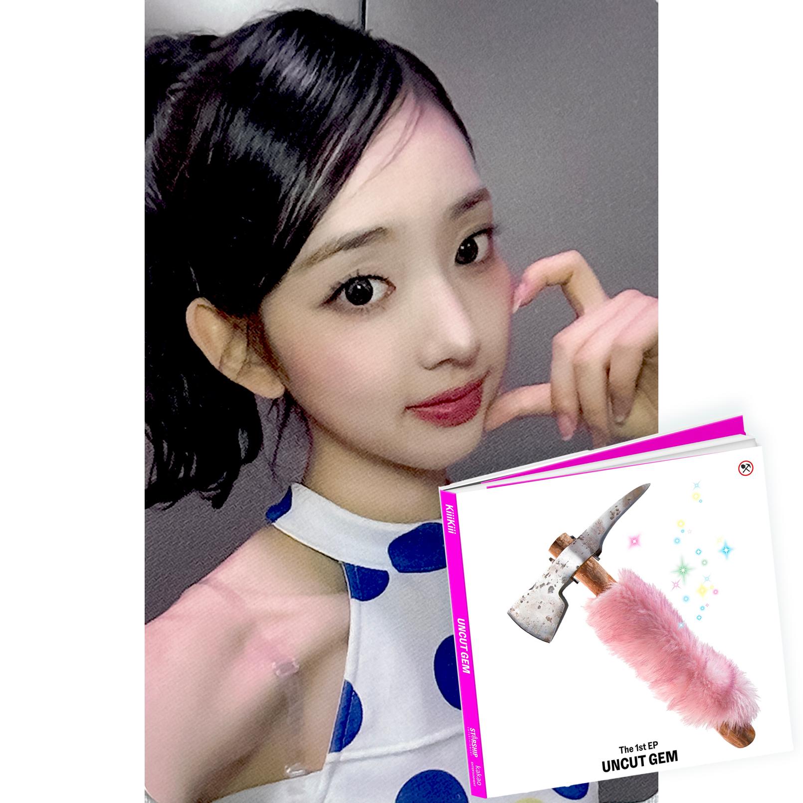 [이솔/애플뮤직] 키키 댄싱어론 마뮤테 ファンサイン会 ポ토カード アルバム付き