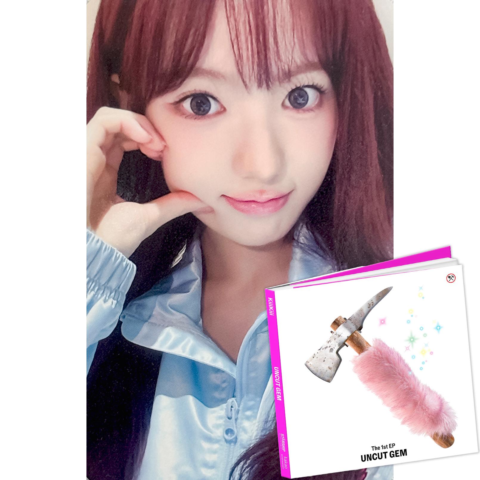 [수이/메이크스타] 키키 댄싱어론 ファンサイン会 ポ토カード アルバム付き ほほつね